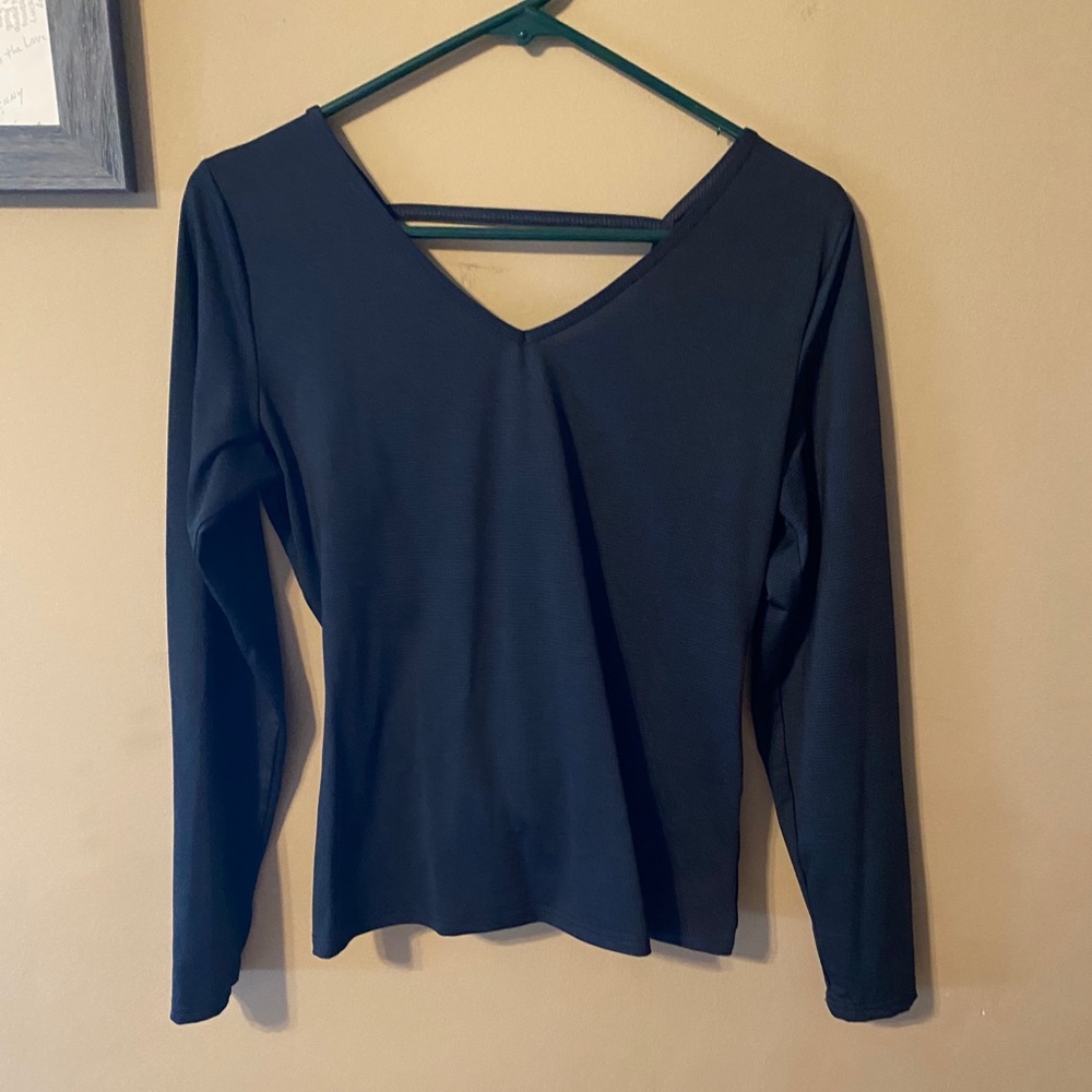 Zyia active navy long sleeve